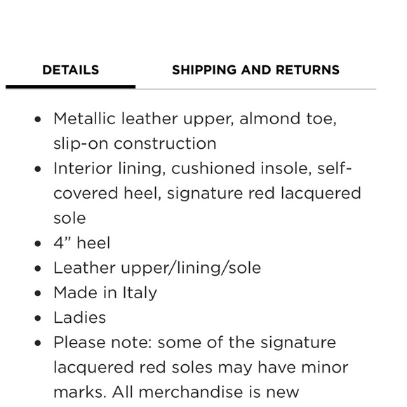 Louboutin Fifi Rose Gold Metallic Pumps - Picture 11 of 12